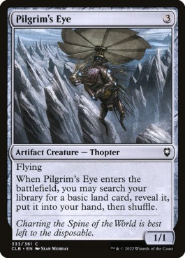 naokuroshop MTG [CLB][333][茶][C][EN][巡礼者の目/Pilgrim's Eye]（foil） NM