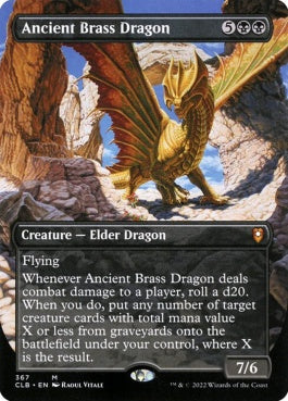 naokuroshop MTG [CLB][367][黒][M][EN][エインシャント・ブラス・ドラゴン/Ancient Brass Dragon]（foil） NM