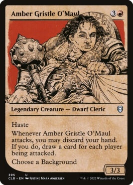 naokuroshop MTG [CLB][395][赤][U][EN][鎚族のアンバー・グリストル/Amber Gristle O'Maul]（foil） NM