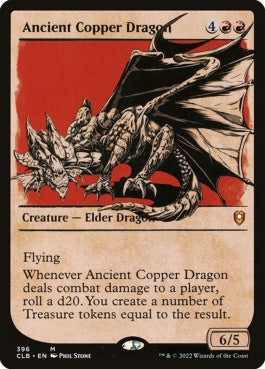 naokuroshop MTG [CLB][396][赤][M][EN][エインシャント・カッパー・ドラゴン/Ancient Copper Dragon]（foil） NM