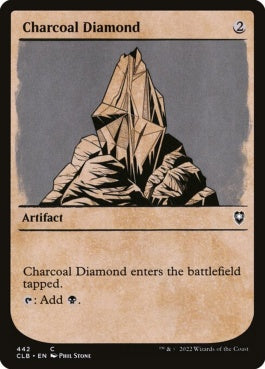 naokuroshop MTG [CLB][442][茶][C][EN][炭色のダイアモンド/Charcoal Diamond]（foil） NM