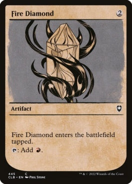 naokuroshop MTG [CLB][445][茶][C][EN][緋色のダイアモンド/Fire Diamond] NM