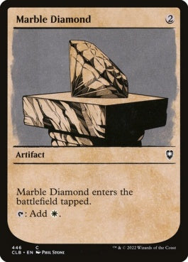 naokuroshop MTG [CLB][446][茶][C][EN][乳白色のダイアモンド/Marble Diamond] NM