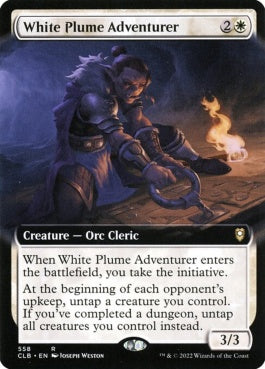 naokuroshop MTG [CLB][558][白][R][EN][白羽山の冒険者/White Plume Adventurer]（foil） NM