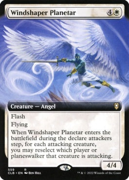 naokuroshop MTG [CLB][559][白][R][EN][風纏いのプラネター/Windshaper Planetar]（foil） NM