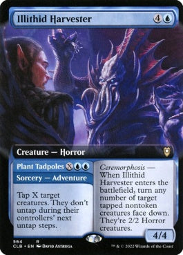 naokuroshop MTG [CLB][564][青][R][EN][イリシッドの収穫者/Illithid Harvester]（foil） NM