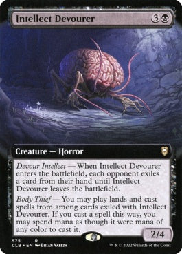 naokuroshop MTG [CLB][575][黒][R][EN][インテレクト・ディヴァウラー/Intellect Devourer] NM