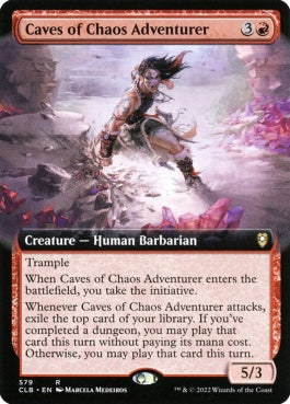 naokuroshop MTG [CLB][579][赤][R][EN][混沌の洞窟の冒険者/Caves of Chaos Adventurer]（foil） NM