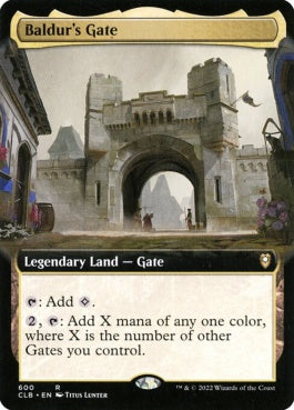 naokuroshop MTG [CLB][600][土地][R][EN][バルダーズ・ゲート/Baldur's Gate]（foil） NM