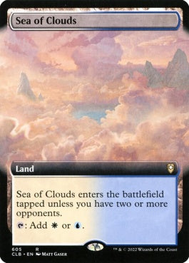 naokuroshop MTG [CLB][605][土地][R][EN][雲海/Sea of Clouds]（foil） NM