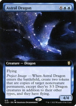 naokuroshop MTG [CLB][613][青][R][EN][アストラル・ドラゴン/Astral Dragon] NM