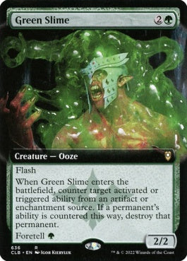 naokuroshop MTG [CLB][636][緑][R][EN][グリーン・スライム/Green Slime] NM