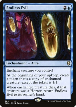 naokuroshop MTG [CLB][665][青][R][EN][終わりなき邪悪/Endless Evil] NM