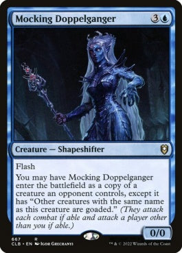 naokuroshop MTG [CLB][667][青][R][EN][嘲笑するドッペルゲンガー/Mocking Doppelganger] NM