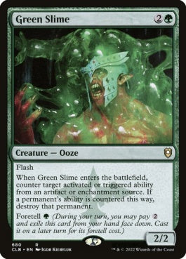 naokuroshop MTG [CLB][680][緑][R][EN][グリーン・スライム/Green Slime] NM