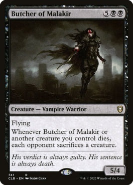 naokuroshop MTG [CLB][741][黒][R][EN][マラキールの解体者/Butcher of Malakir] NM