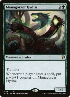 naokuroshop MTG [CLB][828][緑][R][EN][マナ喰らいのハイドラ/Managorger Hydra] NM