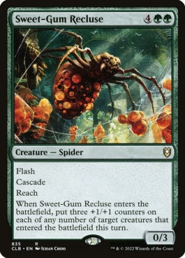 naokuroshop MTG [CLB][835][緑][R][EN][甘露のイトグモ/Sweet-Gum Recluse] NM