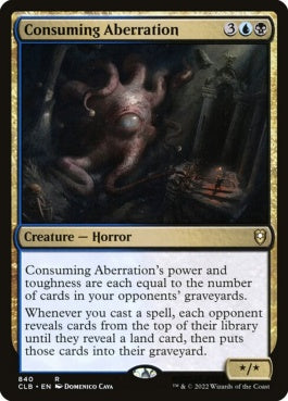 naokuroshop MTG [CLB][840][多][R][EN][破壊的な逸脱者/Consuming Aberration] NM