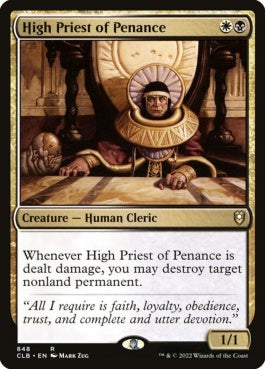 naokuroshop MTG [CLB][848][多][R][EN][贖罪の高僧/High Priest of Penance] NM