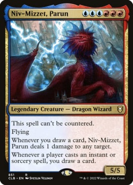 naokuroshop MTG [CLB][851][多][R][EN][パルン、ニヴ＝ミゼット/Niv-Mizzet, Parun] NM