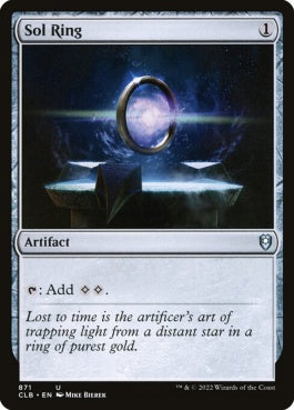 naokuroshop MTG [CLB][871][茶][U][EN][太陽の指輪/Sol Ring] NM