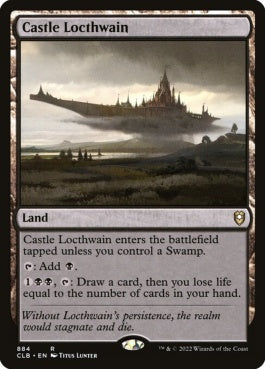 naokuroshop MTG [CLB][884][土地][R][EN][ロークスワイン城/Castle Locthwain] NM