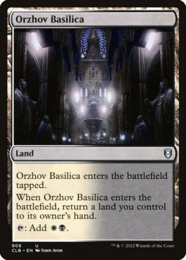 naokuroshop MTG [CLB][906][土地][U][EN][オルゾフの聖堂/Orzhov Basilica] NM