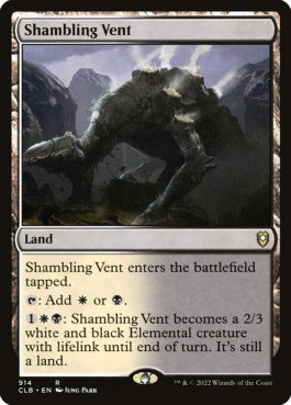 naokuroshop MTG [CLB][914][土地][R][EN][乱脈な気孔/Shambling Vent] NM