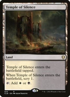 naokuroshop MTG [CLB][924][土地][R][EN][静寂の神殿/Temple of Silence] NM