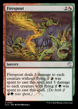 naokuroshop MTG [CLU][0190][多][U][EN][炎渦竜巻/Firespout] NM