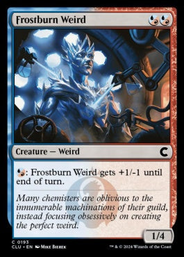 naokuroshop MTG [CLU][0193][多][C][EN][凍結燃焼の奇魔/Frostburn Weird] NM