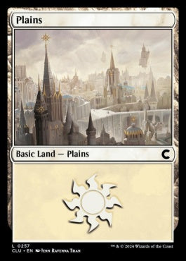 naokuroshop MTG [CLU][0257][土地][C][EN][平地/Plains] NM