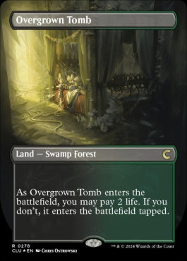 naokuroshop MTG [CLU][0278][土地][R][EN][草むした墓/Overgrown Tomb] NM