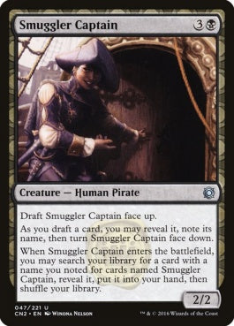 naokuroshop MTG [CN2][047][黒][U][EN][密輸人の隊長/Smuggler Captain] NM