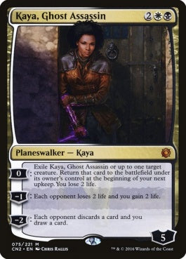 naokuroshop MTG [CN2][075][多][M][EN][幽霊暗殺者、ケイヤ/Kaya, Ghost Assassin] NM