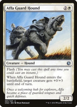 naokuroshop MTG [CN2][081][白][U][EN][アーファの番犬/Affa Guard Hound] NM