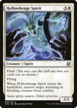 naokuroshop MTG [CN2][092][白][U][EN][ホロウヘンジの霊魂/Hollowhenge Spirit] NM