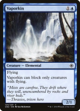 naokuroshop MTG [CN2][124][青][C][EN][蒸気の精/Vaporkin] NM