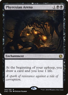 naokuroshop MTG [CN2][144][黒][R][EN][ファイレクシアの闘技場/Phyrexian Arena] NM