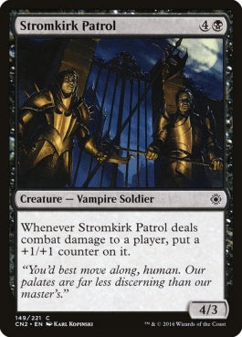 naokuroshop MTG [CN2][149][黒][C][EN][流城の巡回兵/Stromkirk Patrol] NM