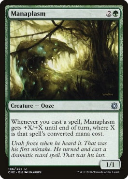 naokuroshop MTG [CN2][186][緑][U][EN][魔力軟体/Manaplasm] NM