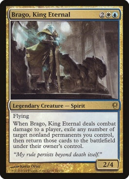 naokuroshop MTG [CNS][041][多][R][EN][永遠王、ブレイゴ/Brago, King Eternal] NM