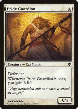 naokuroshop MTG [CNS][077][白][C][EN][群れの護衛/Pride Guardian] NM