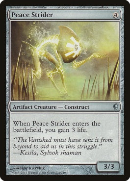 naokuroshop MTG [CNS][201][茶][U][EN][平和の徘徊者/Peace Strider] NM