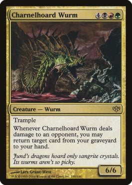 naokuroshop MTG [CON][100][多][R][EN][納骨蔵のワーム/Charnelhoard Wurm] NM