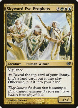 naokuroshop MTG [CON][125][多][U][EN][天望の預言者/Skyward Eye Prophets] NM