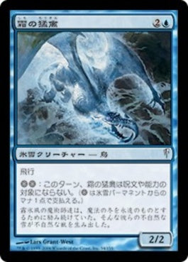 naokuroshop MTG [CSP][034][青][C][JP][霜の猛禽/Frost Raptor] NM