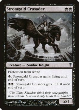 naokuroshop MTG [CSP][071][黒][U][EN][ストロームガルドの十字軍/Stromgald Crusader] NM