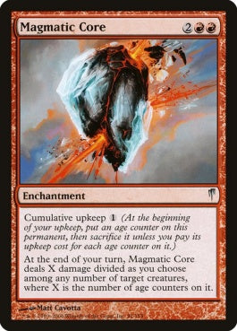 naokuroshop MTG [CSP][091][赤][U][EN][マグマの核/Magmatic Core] NM